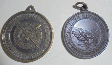 2 reddingsmedailles UK, 1928-1955 (Lifesaving Society) beschikbaar voor biedingen