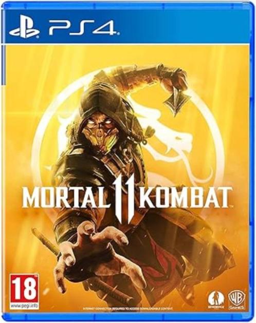 Mortal Kombat 11 PS4 GRATIS LEVERING, Games en Spelcomputers, Games | Sony PlayStation 4, Nieuw, Avontuur en Actie, 3 spelers of meer