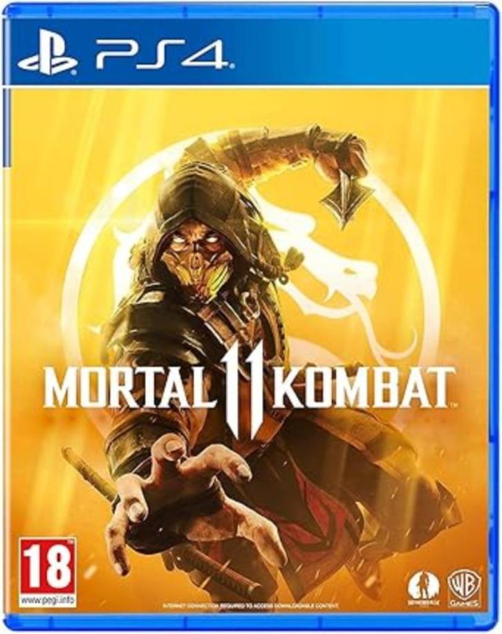 Mortal Kombat 11 PS4 GRATIS LEVERING, Games en Spelcomputers, Games | Sony PlayStation 4, Nieuw, Avontuur en Actie, 3 spelers of meer