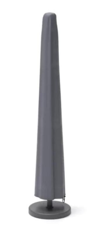 195x47 grijze parasolbeschermhoes beschikbaar voor biedingen