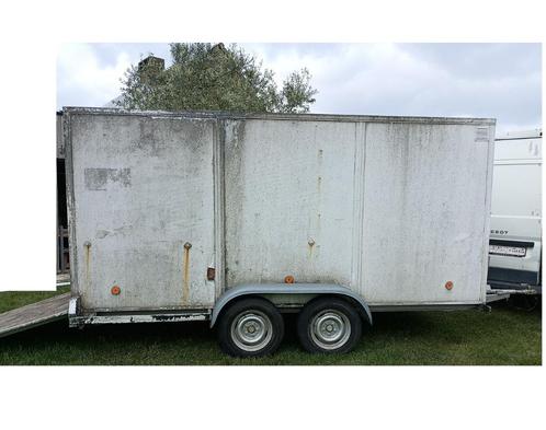 Gesloten aanhangwagen groot Remorque remork, mobiele attelie, Auto diversen, Aanhangers en Bagagewagens, Gebruikt, Ophalen