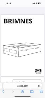 Gezocht om over te kopen schuif van brimnes 160x200 bed IKEA, Huis en Inrichting, Ophalen of Verzenden, Gebruikt