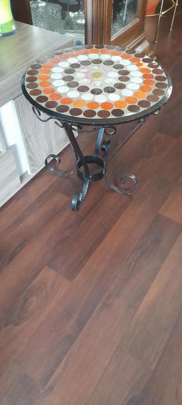 Retro bijzettafel, Antiek en Kunst, Ophalen