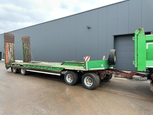 Robuste Kaiser R4004F 40T - 4-AS DIEPLADER / LOWLOADER - STE, Auto's, Vrachtwagens, Bedrijf, Aanhangers en Opleggers, Overige brandstoffen