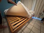 AUPING BED VAN 1,60 M BREED, Huis en Inrichting, Ophalen, Gebruikt, Beige, Tweepersoons