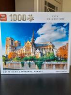 Puzzel King 1000 stuks: Notre Dame Cathedral France, Hobby en Vrije tijd, Ophalen of Verzenden, Zo goed als nieuw