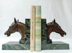 2 bronzen boekensteunen - Sylvain Norga (1892 BE - 1968 FR), Ophalen of Verzenden, Brons