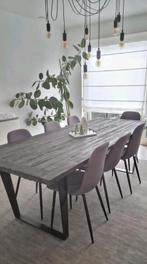 Eettafel, Huis en Inrichting, Ophalen, Gebruikt, 200 cm of meer, 50 tot 100 cm