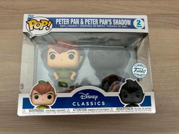 Funko POP Disney & avec Peter Pan et L'Ombre de Peter Pan 
