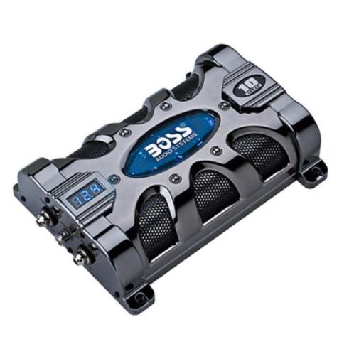 Boss Audio CAP10 – 10F capacitor, Auto diversen, Autospeakers, Nieuw, Ophalen of Verzenden