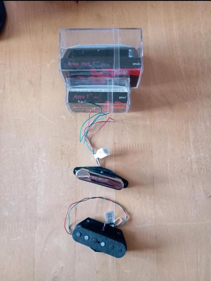 Di Marzio Area T set (DP417 et DP421), Muziek en Instrumenten, Instrumenten | Onderdelen, Zo goed als nieuw, Elektrische gitaar