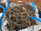 2x bigbag notenhout takken, Tuin en Terras, Brandhout, Ophalen