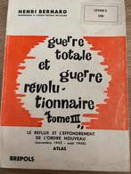 Boek: Guerre total et guerre révolutionnaire ATLAS, Boeken, Ophalen of Verzenden, Zo goed als nieuw