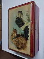 Een doos met honden erop kleur verschillende kleuren, Antiek en Kunst, Curiosa en Brocante, Ophalen