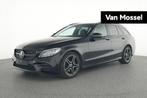 Mercedes-Benz C-klasse 200d AMG Line Estate + PANORAMISCH DA, Auto's, Mercedes-Benz, Automaat, 4 cilinders, 1505 kg, Zwart