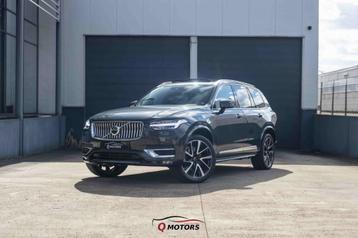 Volvo XC90 2.0 B5 4WD Inscription 7pl.-PANO-360-KEYLESS-ACC, Auto's, 4 cilinders, 1969 cc, 7 zetels, Leder