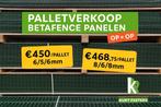 Palletverkoop dubbelstaaf draadpanelen - stuntprijzen, Tuin en Terras, Ophalen, Nieuw