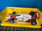 MC Laren MP4/2 Turbo (1985) collectable 1:24 Bburago, Enlèvement ou Envoi, Comme neuf, Voiture, Burago