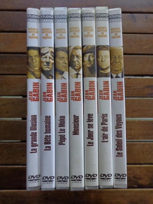 )))  Collection Jean Gabin  //  7 Films  (((, Cd's en Dvd's, Dvd's | Drama, Zo goed als nieuw, Drama, Alle leeftijden, Ophalen of Verzenden