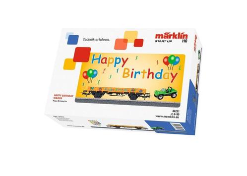 Marklin 44231 HAPPY BIRTHDAY car HO new ! ! !, Hobby & Loisirs créatifs, Trains miniatures | HO, Neuf, Wagon, Märklin, Enlèvement ou Envoi