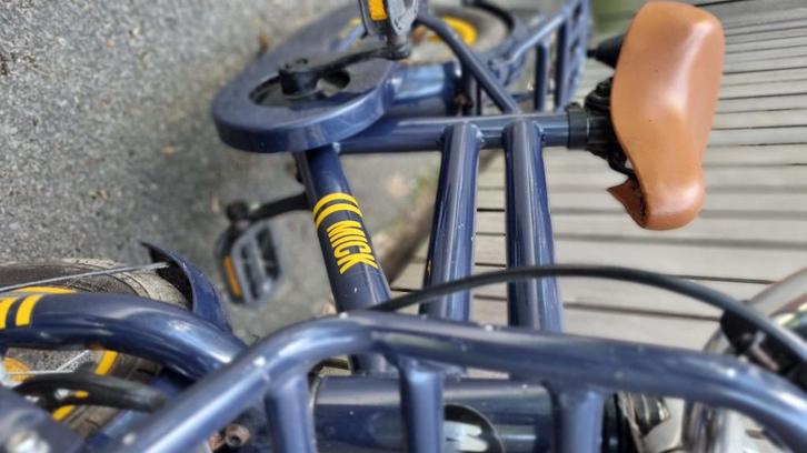 Retrofiets, Fietsen en Brommers, Fietsen | Kinderfietsjes, Zo goed als nieuw, Minder dan 16 inch, Zijwieltjes, Ophalen