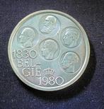 500 frank VL, 150 jaar België - Boudewijn I, Postzegels en Munten, Munten | België, Verzenden, Zilver, Losse munt, Zilver
