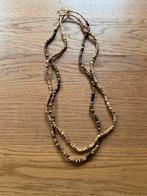 Ketting, Handtassen en Accessoires, Kettingen, Ophalen of Verzenden, Nieuw, Bruin, Overige materialen
