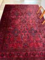 Afghaanse tapijt 2x3 meter, Huis en Inrichting, Stoffering | Tapijten en Vloerkleden, Ophalen, Zo goed als nieuw, Rood, Vierkant