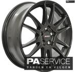 Nw 18 inch Matblack Alutec Mini R53 R56 set incl Banden 4*10, Auto-onderdelen, 18 inch, Banden en Velgen, Nieuw, 205 mm