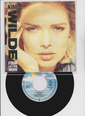 Kim Wilde – Four Letter Word  1988  Synth pop beschikbaar voor biedingen