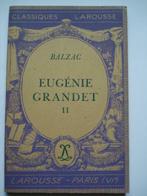 7. Balzac Eugénie Grandet II Classiques Larousse 1946, Envoi, Honoré de Balzac