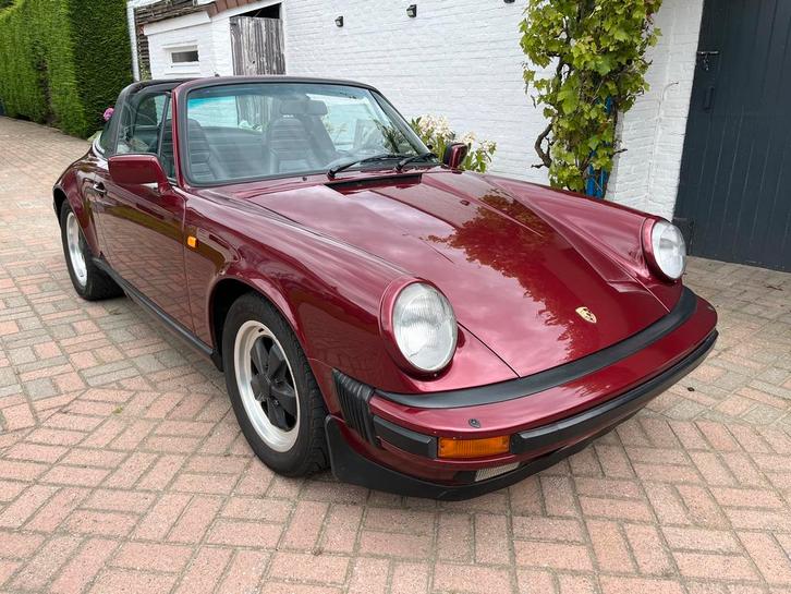 Porsche 911 targa 3.0SC, Auto's, Porsche, Particulier, Benzine, Handgeschakeld, Zwart, Leder, Achterwielaandrijving, Ophalen