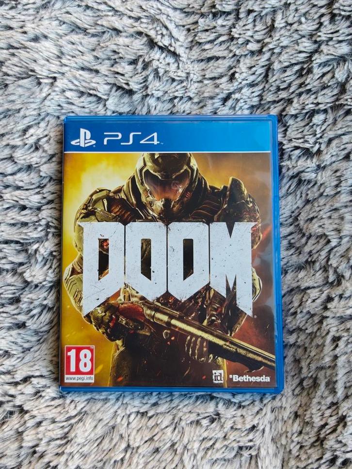 Doom ps4, Games en Spelcomputers, Games | Sony PlayStation 4, Zo goed als nieuw, Ophalen of Verzenden