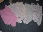 5 zomer rompertjes-50/56-nette staat, Enfants & Bébés, Vêtements de bébé | Taille 56, Enlèvement, Utilisé, Fille
