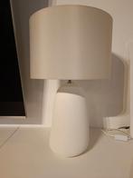 keramische tafellamp, Ophalen, Beige, Rond, 50 cm of meer