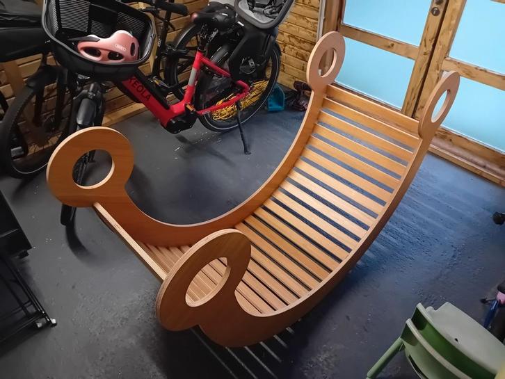 Handgemaakte, duurzame kinderklimboog / speelboog, Kinderen en Baby's, Speelgoed | Houten speelgoed, Zo goed als nieuw, Overige typen