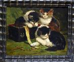Studie van 3 katten==Henriette Ronner-Knip., Ophalen of Verzenden