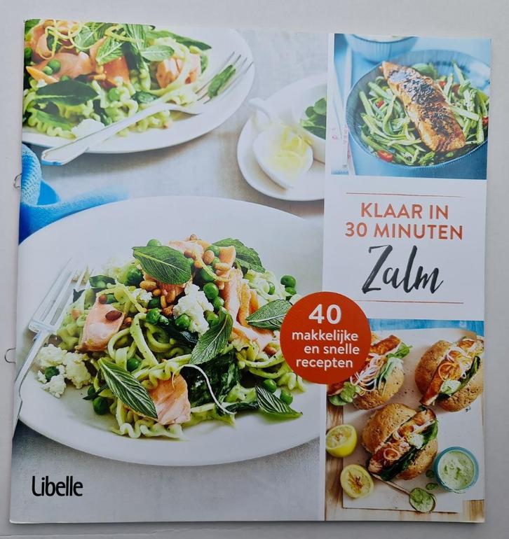 Libelle - klaar in 30 minuten - zalm, Livres, Livres de cuisine, Comme neuf, Plat principal, Enlèvement ou Envoi
