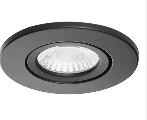 Elmon LED inbouwlamp, IP65, zwart --- 4 STUKS, Maison & Meubles, Lampes | Spots, Neuf, Spot encastrable ou Spot mural, Métal ou Aluminium