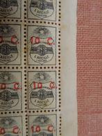 18 timbres 10 c Cgnie commerciale l'Abeille Charleroi, Enlèvement ou Envoi