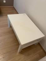 Tafeltje IKEA wit, Huis en Inrichting, Tafels | Bijzettafels, Gebruikt, Rechthoekig, 45 tot 60 cm, Hout