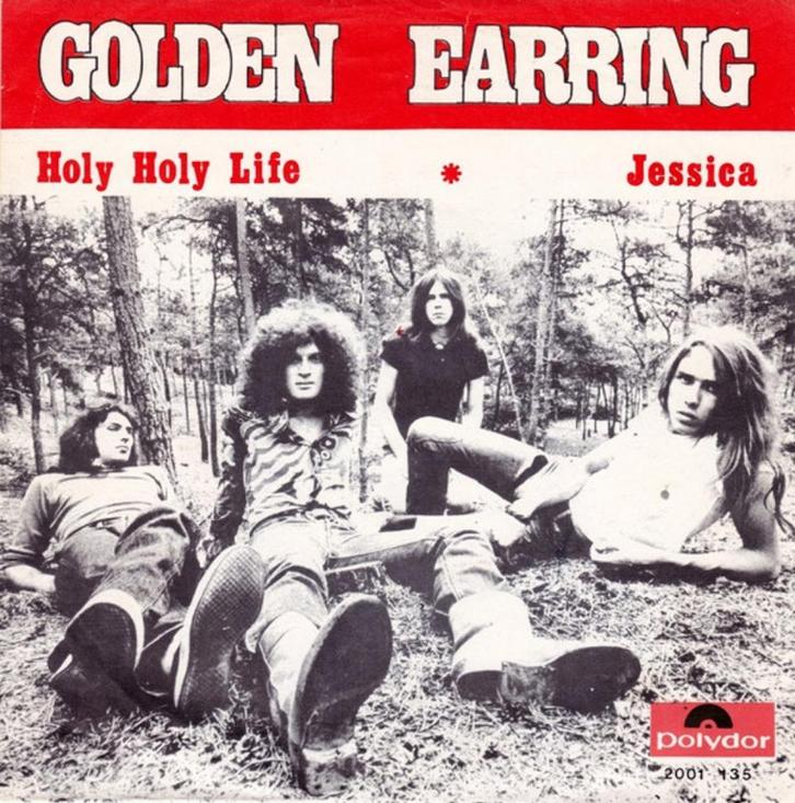 Golden Earring ‎– Holy Holy Life, Cd's en Dvd's, Vinyl Singles, Zo goed als nieuw, Single, Pop, 7 inch, Ophalen of Verzenden