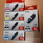 Printer inkt
Canon Pixma 551, Informatique & Logiciels, Fournitures d'imprimante, Enlèvement ou Envoi