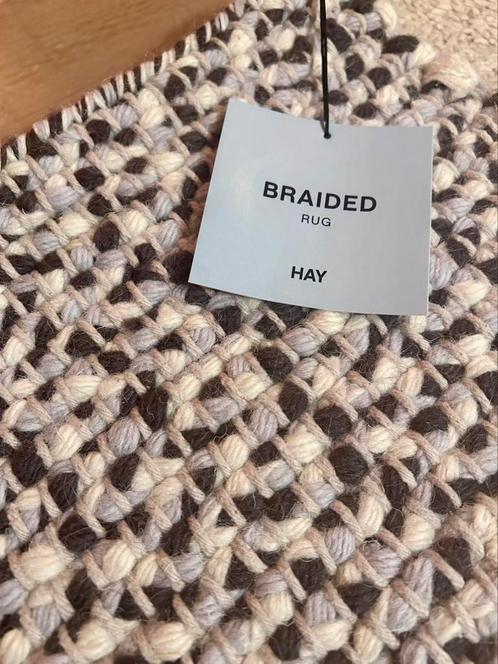 HAY braided rug grijsblauw vloerkleed 200 x 140 NIEUW, Huis en Inrichting, Stoffering | Tapijten en Vloerkleden, Nieuw, 100 tot 150 cm