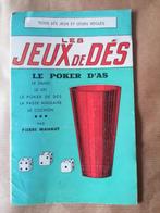 Les jeux de dés -  Pierre Manaut, Gelezen, Ophalen of Verzenden