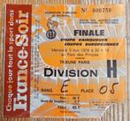 1978 Anderlecht - Austria Wenen Finale Europacup 2 Ticket!, Ophalen of Verzenden, Zo goed als nieuw