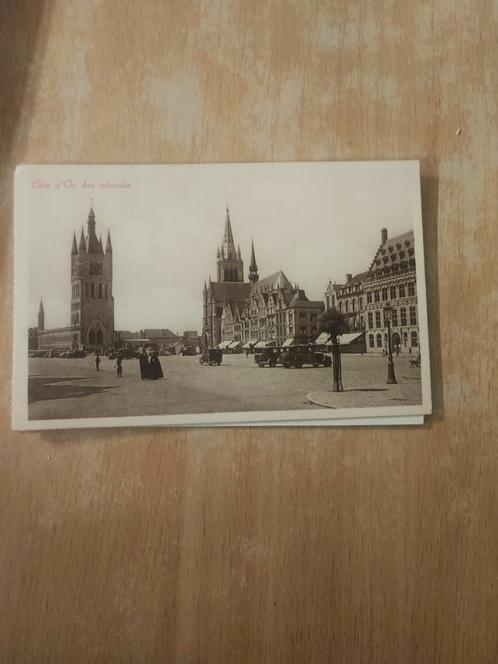 Ieper groote markt koning Albert st Maarten hoofdkerkBelfort, Verzamelen, Postkaarten | België, Ophalen of Verzenden