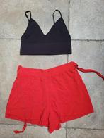 Prachtig zwart topje mt 176 (zie foto's), Kinderen en Baby's, Kinderkleding | Maat 176, Ophalen of Verzenden, Gebruikt, Meisje