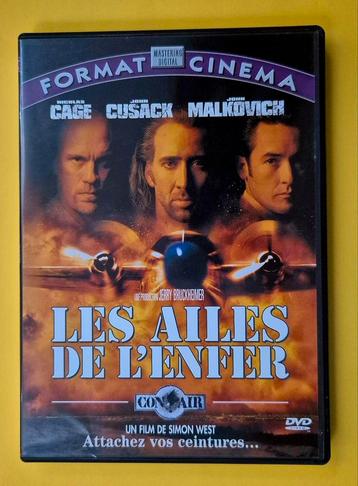 DVD du film Les ailes de l'enfer - Nicolas Cage  V2 beschikbaar voor biedingen