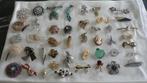 broches retro vintage juwelen, Enlèvement ou Envoi, Utilisé, Autres couleurs, Autres matériaux